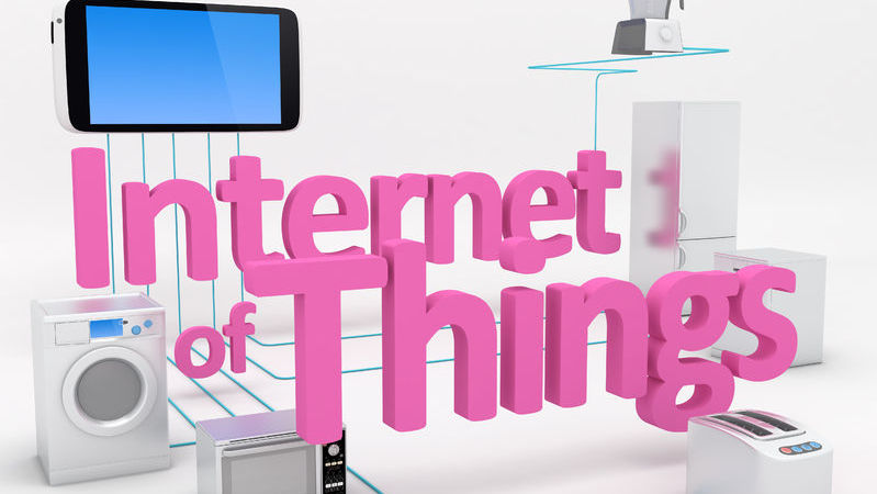 40590659 - internet of things concept - home appliances connected to smartphone